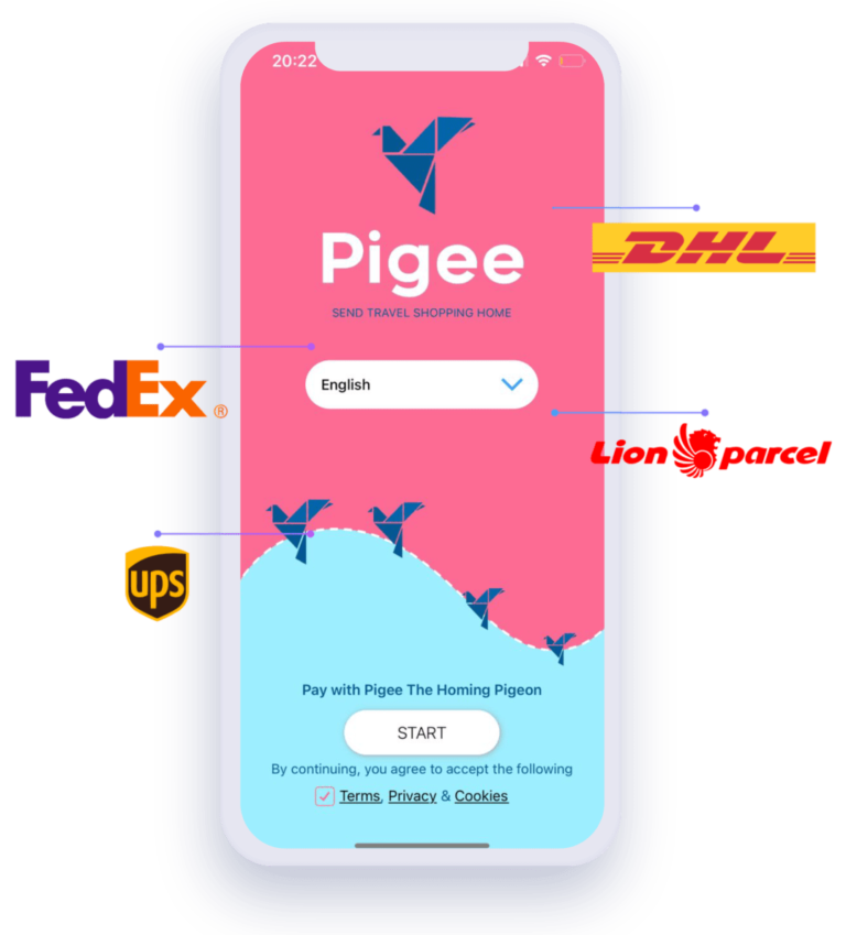 Pigee App Omni-shipping