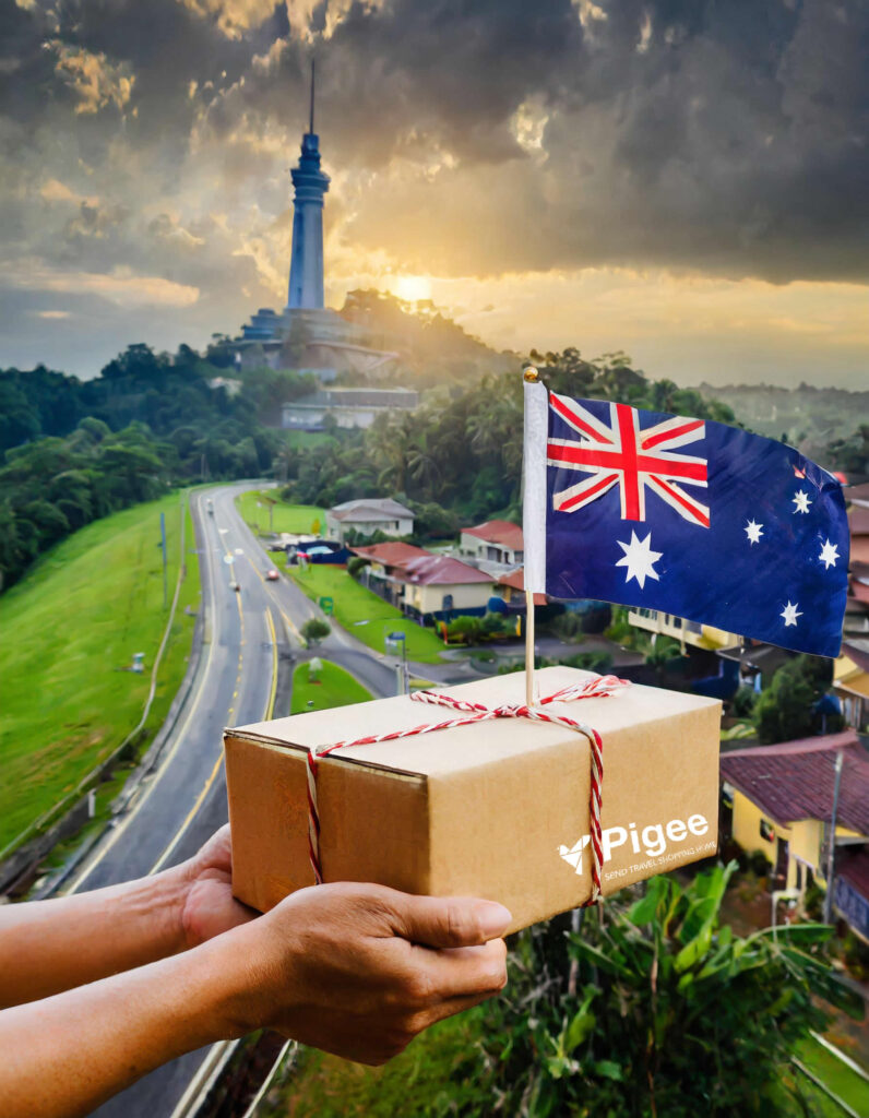 Send a parcel from Malaysia to Australia