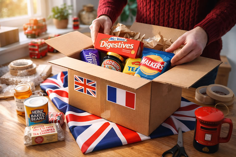 Post British Parcel Pigee delivery