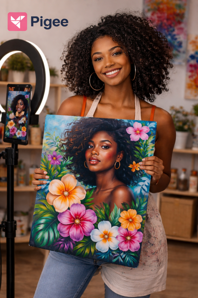 how to be discovered online as an artist