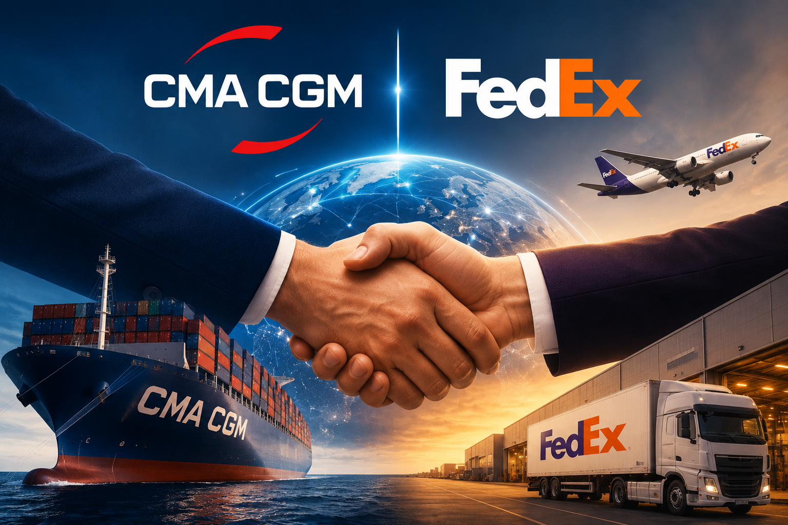 CMA CGM's $1.4 Billion Acquisition of FedEx Supply Chain