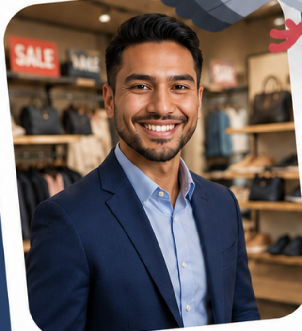 Remote sales team member